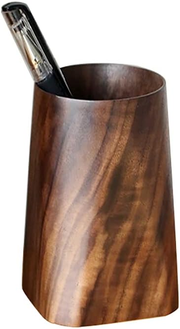 Black Walnut Wood Pen Holder 75x75x120mm - Image 2