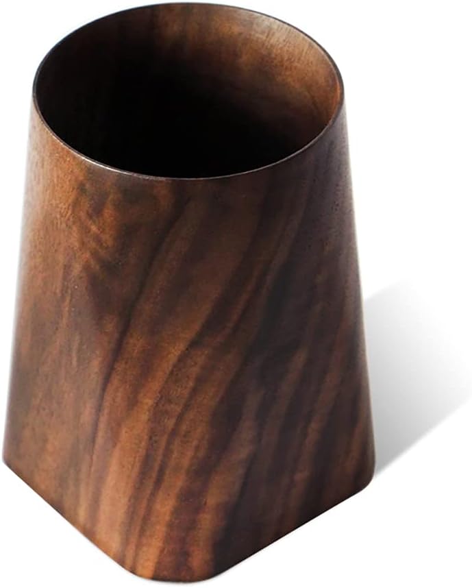 Black Walnut Wood Pen Holder 75x75x120mm