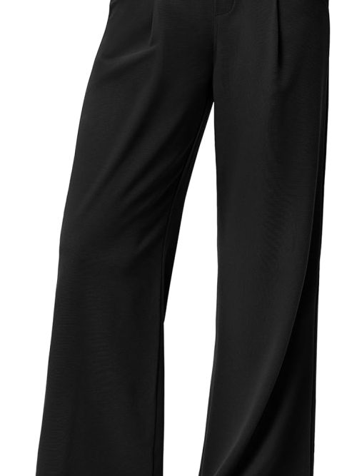 Wide Leg Pants Woman Stretchy Work Dress Pants Women Trendy 2026 Business Casual Outfits Comfort Fit Slacks Trousers